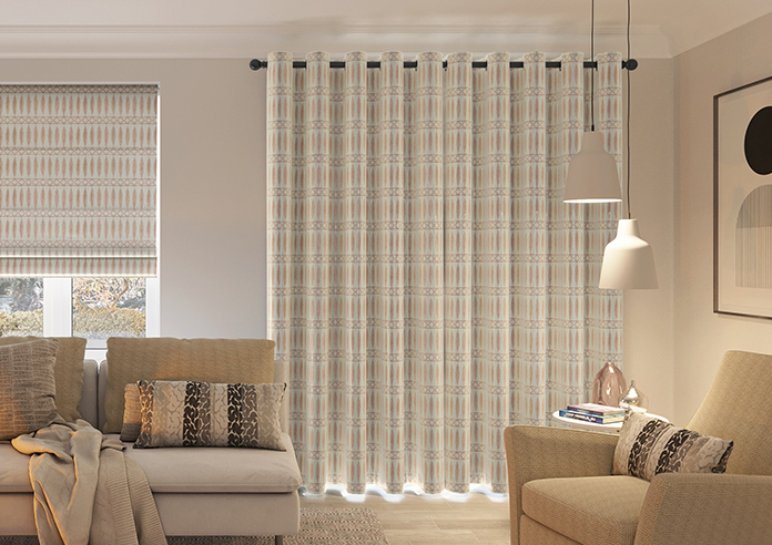 Nazca, Rose Gold - Made to Measure Curtains - Image 7